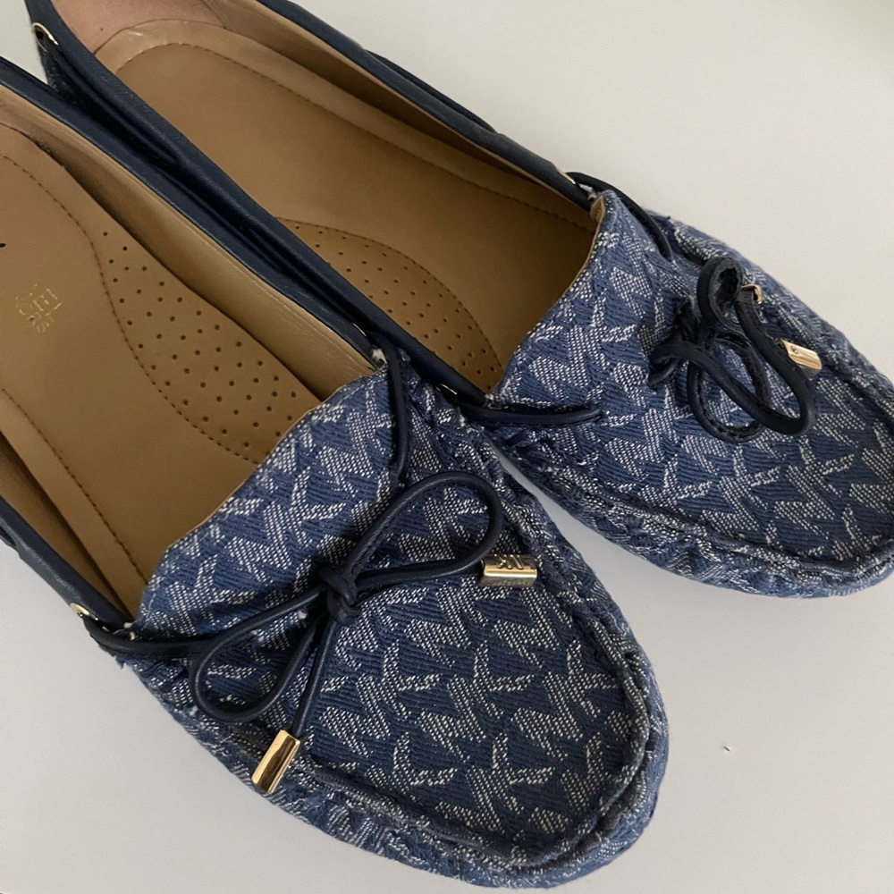 MK denim mocccasin flats - Picture 4 of 4